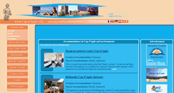 Desktop Screenshot of cap-d-agde.com